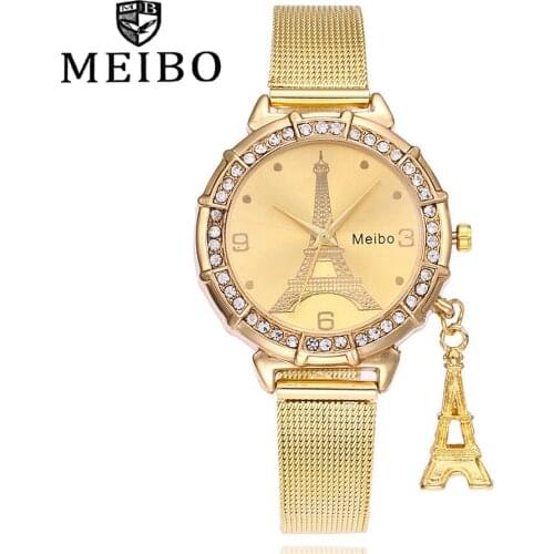 Женские часы-браслеты MEIBO China At AliExpress