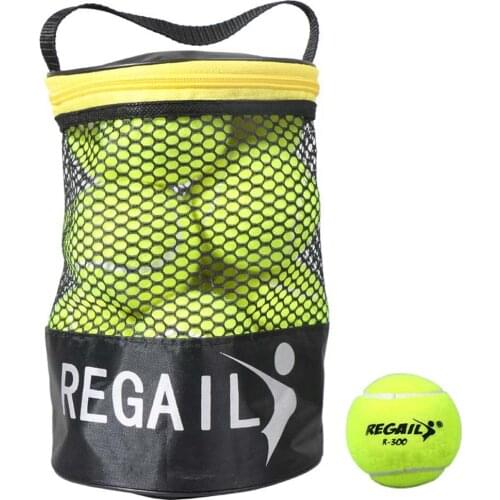 Lixada 6Pcs/12Pcs Tennis Sheep Wool High Elasticity for Training Sport Ball Natural Rubber and Woolen Competition Tennis