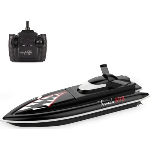 RC Boat Remote Control Boat High Speed RC Boat 25Km/h 2.4GHz Waterproof Toy Racing Boat Gift for Kids