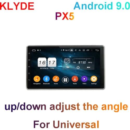 KD-1000 10.1inch Rockchip PX5 up/down adjust the angle Car video radio touch screen multimedia Player for Universal cars