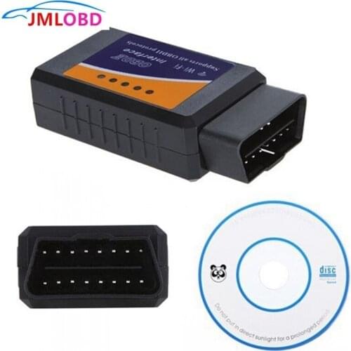 ELM327 WIFI OBD2 Code Reader Auto Scanner Diagnostic Tool work on Smartphone Android IOS APP Car OBD Computer Scanner