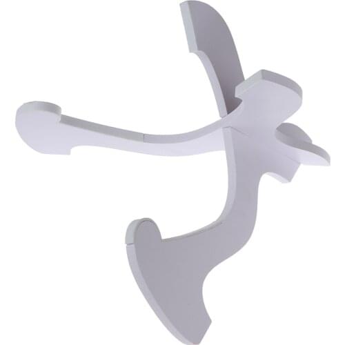 NEW 2019 1pc Foldable Hardwood Guitar Bass Collapsible Holder Stand Ukulele Violin Collapsible Holder Guitar Accessories