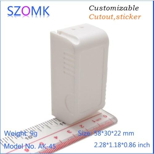 1 piece 58*30*22mm hot sales small plastic LED enclosure power supply LED driver instrument housing plastic casing
