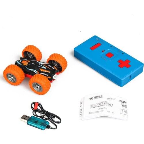 2.4G 3D Flip Double-Sided Remote Control Stunt Drift Deformation Buggy Car Vehicle 360 Degree Kids Robot RC Cars Educational Toy