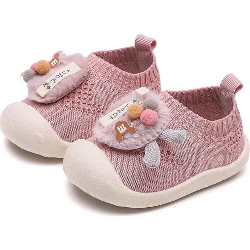2012 Baby Shoes Boys Cute Kids Girls First Walkers Breathable Spring Infant Casual Shoes Soft Bottom