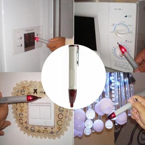 2021 New Noncontact High Sensitive Electromagnetic Radiation Detector Pen EMF Tester New