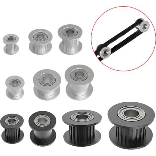 5Pcs GT2 20T Timing Pulley 20 teeth Bore 5mm for width 10mm 2GT Synchronous Belt 20Teeth gt2 belt pulley 3d printer Parts Pulley