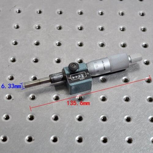 Japan Mitutoyo micrometer precision 0.01 micrometer 0-25mm precision installation diameter 6.33mm
