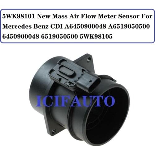 5WK98101 Mass Air Flow Meter Sensor For Mercedes Benz CDI OE# A6450900048 / A6519050500 / 6450900048 / 6519050500 / 5WK98105