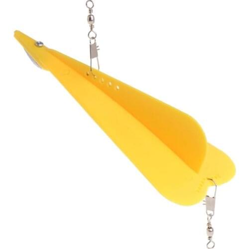1 Pc Diving Board Fishing Trolling Adjustable Deep Artificial Bait Diver Plate Swivel Fishing Accessories Tool