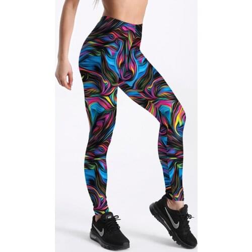 Hot Sale Leggings Women Summer Pants Cute Donuts Unicorns Printed Girl Leggings Plus Size S-XXL