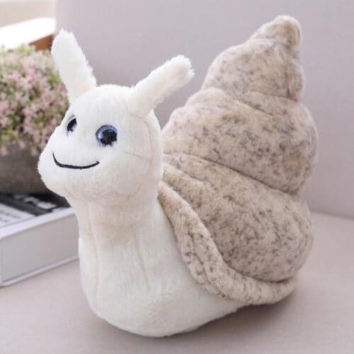 Simulation marine conch snail children plush toy simulation kids stuffed toy birthday gift