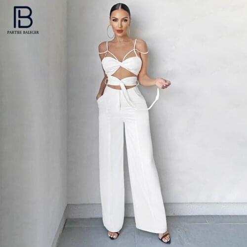 PB Chic Waist Hollow Out Design With Belt Jumpsuit Sexy Off Shoulder Celebrity Party Club Free Shipping