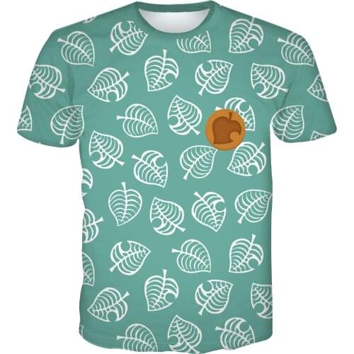 2020 Animal Crossing Costume T-Shirt Tom Nook Cosplay 3D Print T Shirt Mens Summer Short Sleeve Tees Tops Clothes Adult Kids