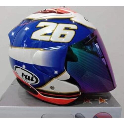 Newest Motorcycle Open Face Adjustable Size Unisex Safety Half Helmet Protection Gear Head Helmets Capacete