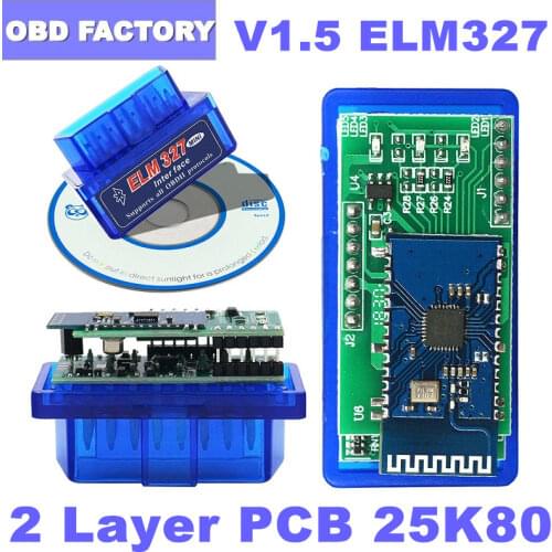 OBD2 ELM327 Bluetooth OBD2 Scanner Code Reader Wifi Adapter HS CAN and MS CAN Bluetooth ELM327 USB FTDI With Switch Code Scanner