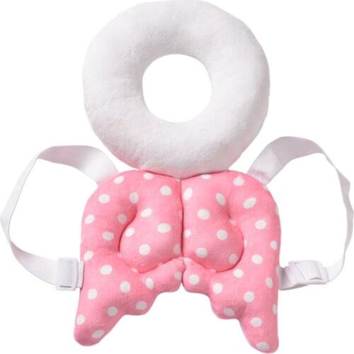 Baby Head Protection Pad Toddler Headrest Pillow Baby Neck Cute Wings Nursing Drop Resistance Cushion Baby Protect