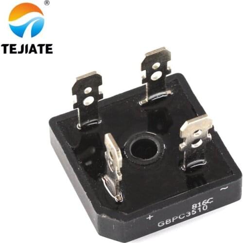 2PCS GBPC3510 square silicon 35a1000v single phase rectifier bridge