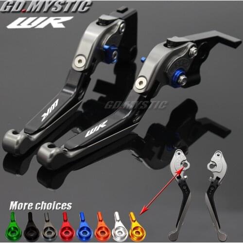 Motorcycle Brake Clutch Levers For YAMAHA WR 125 X WR 125X WR125 X WR125X 2012-2016 Adjustable Folding Brake Levers 2015 2014