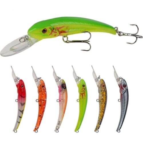 1Pcs Minnow Fishing Lures Hard Bait 9cm 6g Jig wobbler Bass Pike Lure Plastic Artificial Baits for Fishing Tackle Crankbait