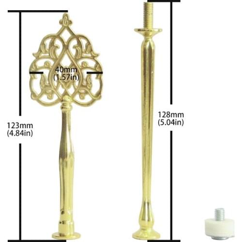 10 Best Flowery Rattan Metal Pie Rack Handle Accessories 2 Layer Center Handle