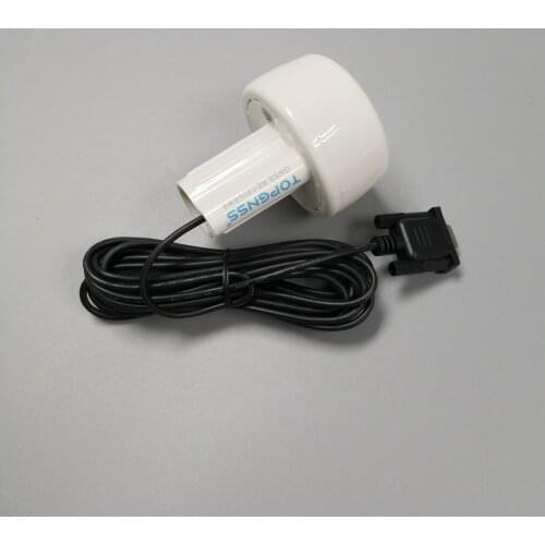 12V-24RS232 GPS RECEIVER DB9 GLONASS QZSS antenna receivrer 4800 baud rate, support 1-10HZ GNSS Chip Module Design,NMEA0183