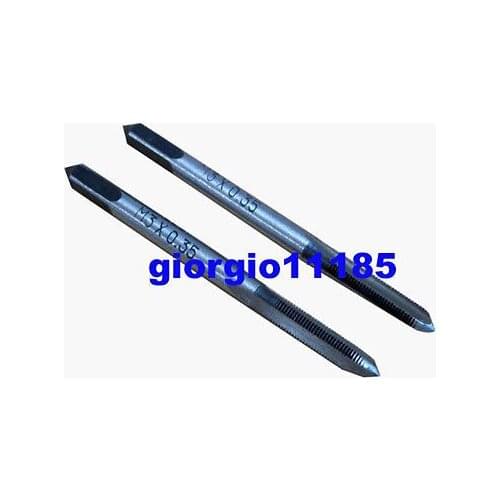 3mm x 0.35 Metric Taper and Plug Tap M3 x .35mm Pitch