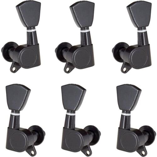 6 pcs Acoustic Electric Guitar Tuning Pegs Machine Head Tuners Replacement Stringed Instruments