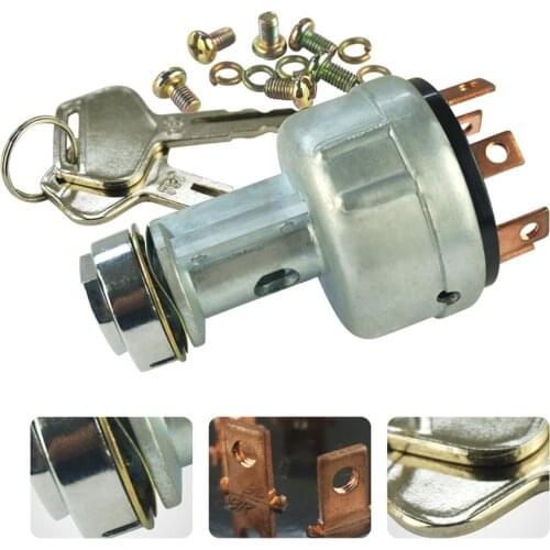 Excavator accessories Ignition switch starter switch with key 08086-20000 for Komatsu earthmoving