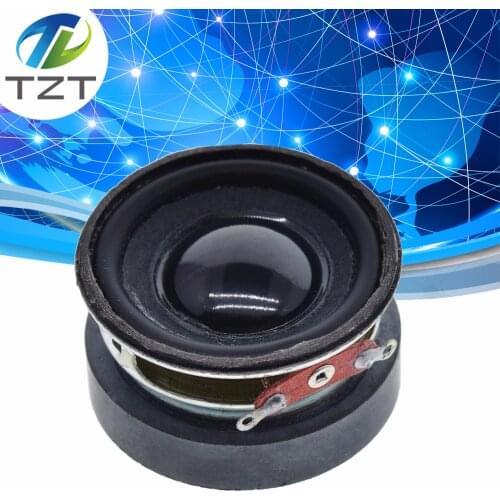 Acoustic Loudspeaker 4R 3W 40MM Speaker 36MM External Magnetic Black Hat PU Edge