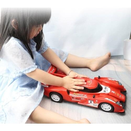 1Set Pull Back Car Play Vehicle Toy Red Orange Model Racing Car for Baby Boys Girls Education Toy Realistic Wind-up Car
