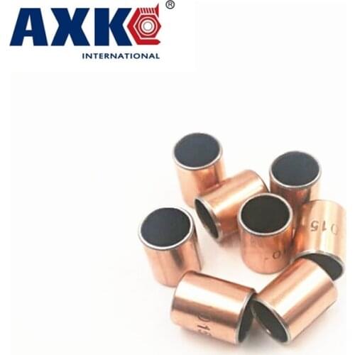 Axk 50pcs Sf-1 0404 Self Lubricating Composite Bearing Bushing Sleeve Free Shipping Sf1 4x6x4 Mm
