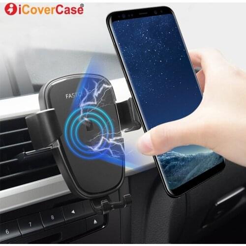 Wireless Charger For Samsung Galaxy A8 A8+ A6 A6+ Plus 2018 A9 Star A6s A8s Charging Pad Qi Receiver Car Phone Holder Accessory