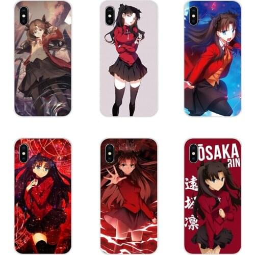 For Samsung Galaxy A3 A5 A7 A9 A8 Star A6 Plus 2018 2015 2016 2017 Mobile Phone Shell Cases Fate Stay Night Rin Tohsaka & Archer