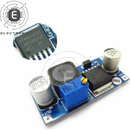 LM2596S DC-DC Regulated and Step-down Power Supply Module 3A Adjustable Step-down Module Voltage Converter