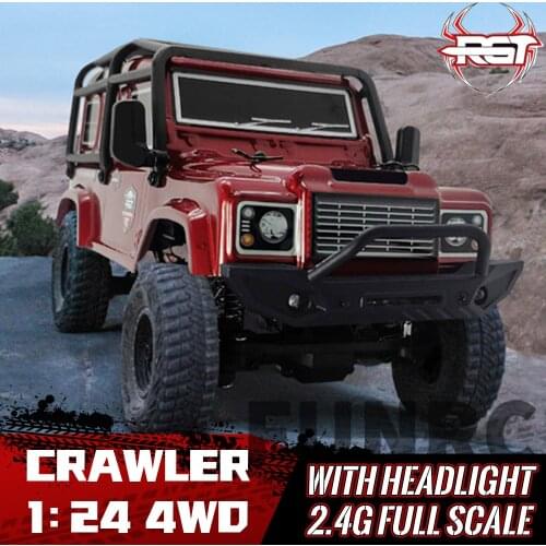 RGT 136240 RC Car V2 1/24 2.4G 4WD 15km/h Radio Control RC Rock Crawler Road Cars Buggy Off-road Vehicle Model Toys Boy Gifts