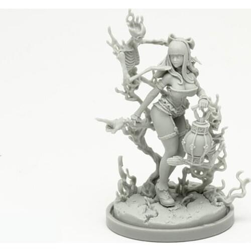 Necromancer Variant and Dark Paladin Resin Model kit Free Shipping