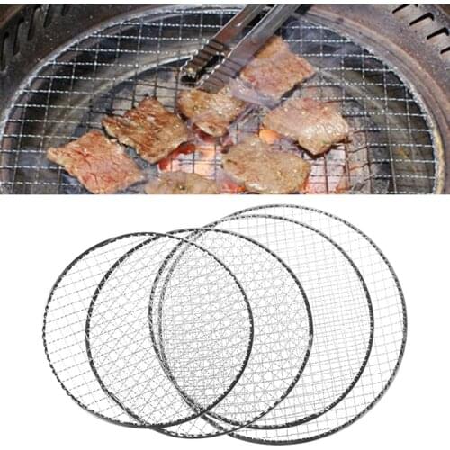 Disposable BBQ Barbecue Grill Basket Mesh Wire Net Meat Fish Vegetable Tool Hot