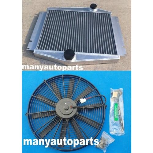 All Aluminum Intercooler Inter cooler For Volvo 850 S70 V70 C70 Turbo+fan