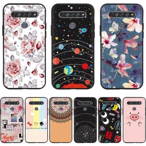 New Arrival Anti-dust Phone Case For LG K61 Back Cover For Girls For Woman Silicone Waterproof Cute