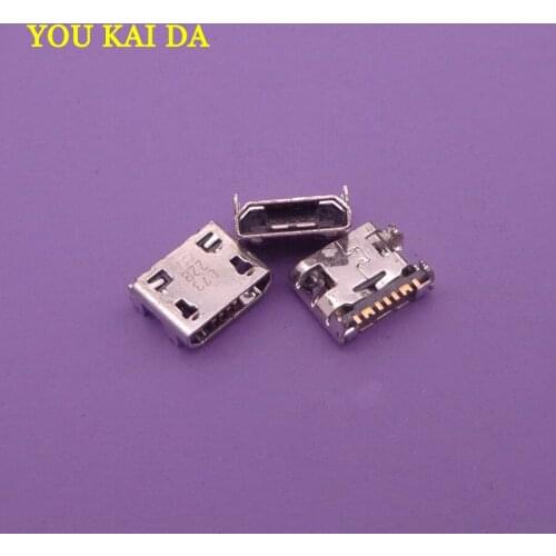 10pcs For Samsung I739 I759 I9128 s6810 S6810P Young 2 G130HN original new Micro usb connector jack socket charger charging port