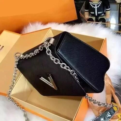 Luxury Famous Designer Brand Logo Women Leather Handbags High Quality Genuine Leather Chain Shoulder Messenger Bags