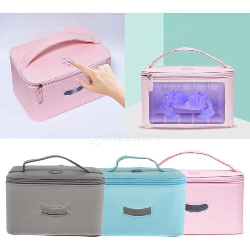 UV Sterilizer Bag Phone Toothbrush Manicure Glasses Nail Tools Sanitizing Disinfection Storage Sanitizer Lamp Salon Tools