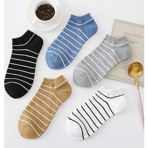 Striped socks calcetines harajuku skarpetki damskie chaussette femme mujer cute women woman slippers street style cotton sock