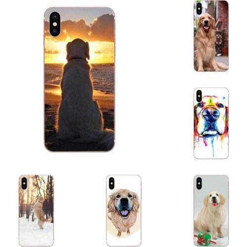 Golden Retriever Dog For Xiaomi Redmi mi10 lite Pro Note 9 PRO Max 9s Mi9 K30 K20 Pro 5G Soft Silicone TPU Transparent Cases