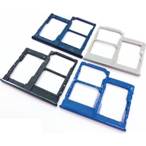 10pcs/lot For Samsung Galaxy A40 A405 A405F SIM Card Slot SD Card Tray Holder Adapter