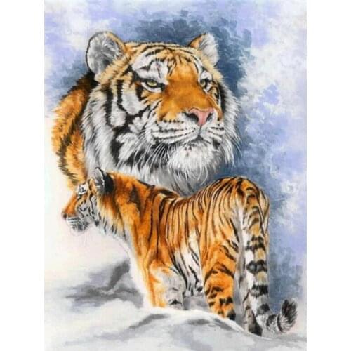 5d animals diamond mosaic tigers diy embroidery painting rhinestone wall sticker decor diamond drawing art needlework handcraft