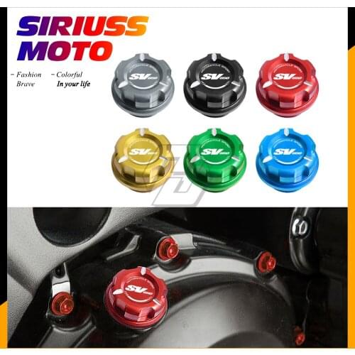 Motorcycle Accessories Engine Filler Oil Cap Case for Suzuki SV650 SV650A 2016-2021