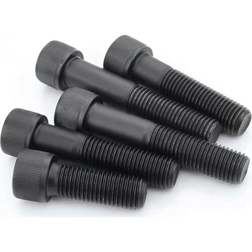 DIN912 Allen socket head black screw 12.9 grade M1.6 M2 M2.5 M3 M4 M5 M6 M8 Hexagon Socket head cap screw hex socket screw