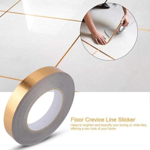 Ceramic Tile space Tape Room Floor Crevice Line Sticker for Bathtub Kitchen Sink Toilet Wall Edge Protect 2cm